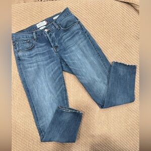 Lucky Brand Dylan Boyfriend Jeans Women’s 2/26 • Made in USA • Medium Wash Ankle